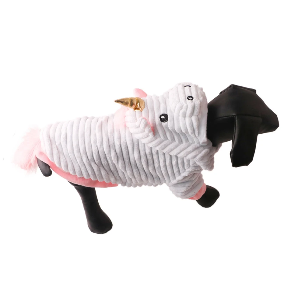 

Fashion Unicorn Pet Costume Puppy Dog Halloween Party Dog Clothes Durable Comfortable Outdoor Walking Jogging Easy Wear Pet