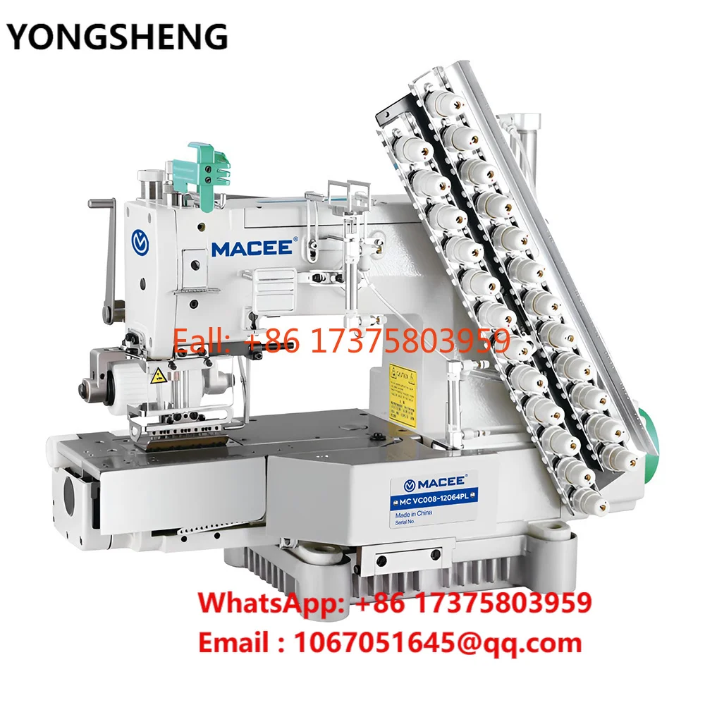 MC VC008-12064PL 12-NEEDLE CYLINDER-BED MULTI-NEEDLE SEWING MACHINE
