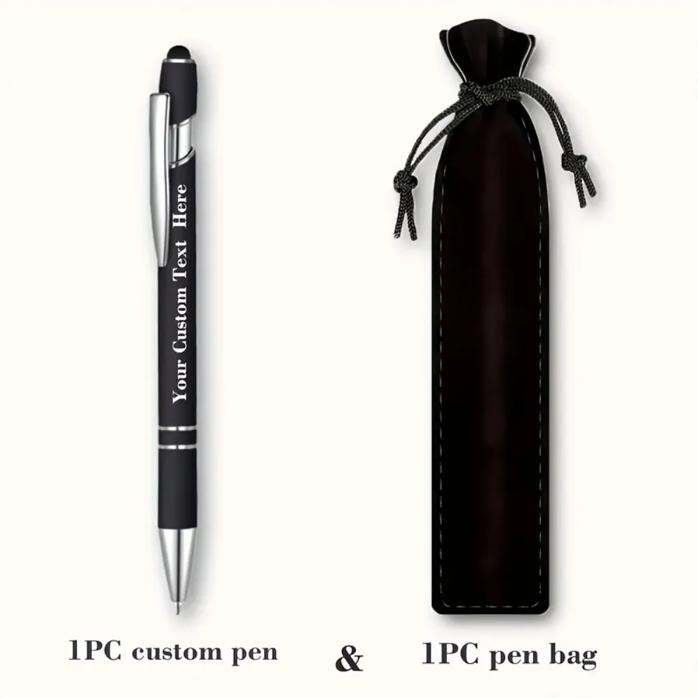 

Personalized Retractable Ballpoint Pen with a Gift Bag Unique Engraving Design for Birthdays, And Corporate Gifts