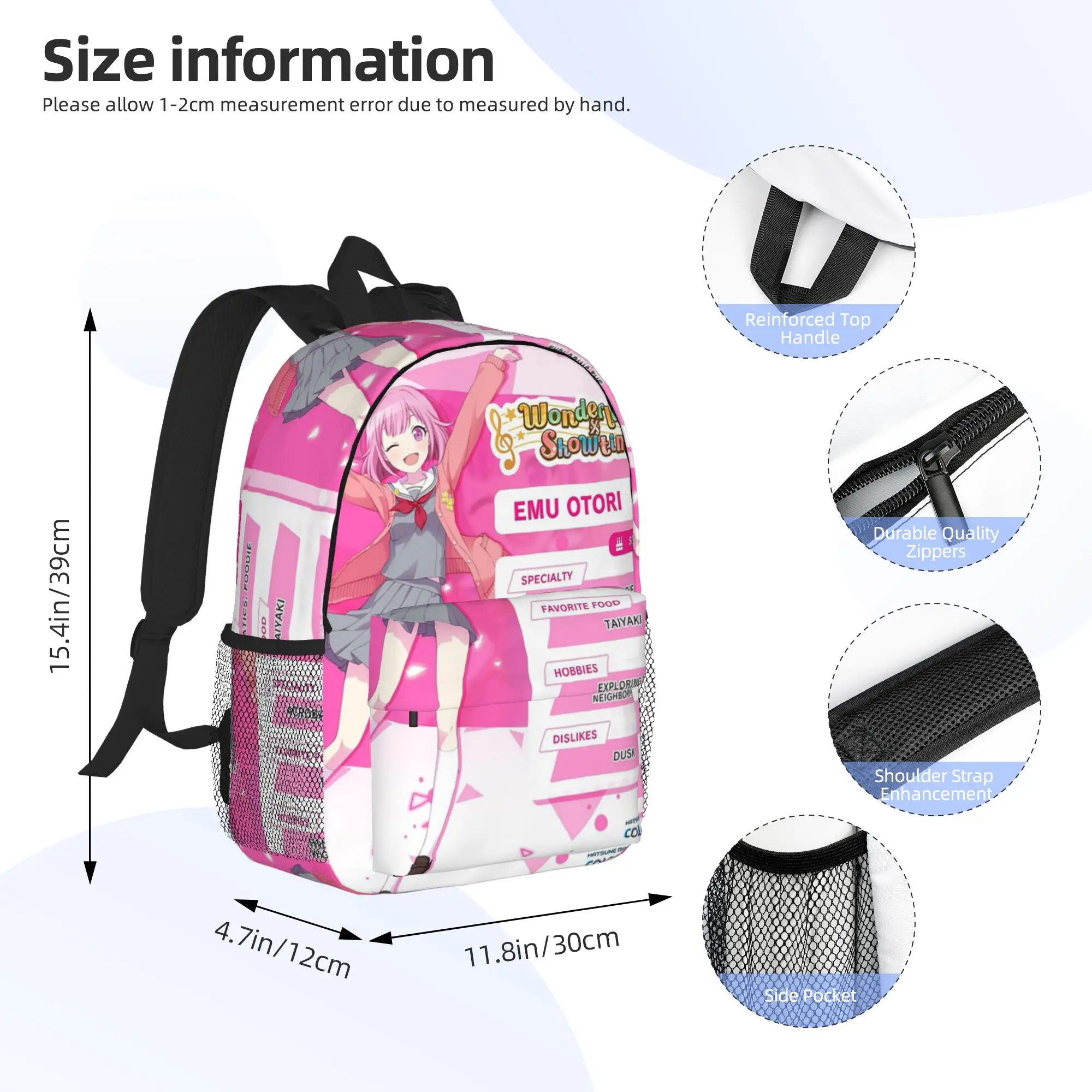 Emu Otori Backpack Hot Sale Daypack Large Capacity Boys Girls BookBag Shoulder Bags for Men Women School Bag