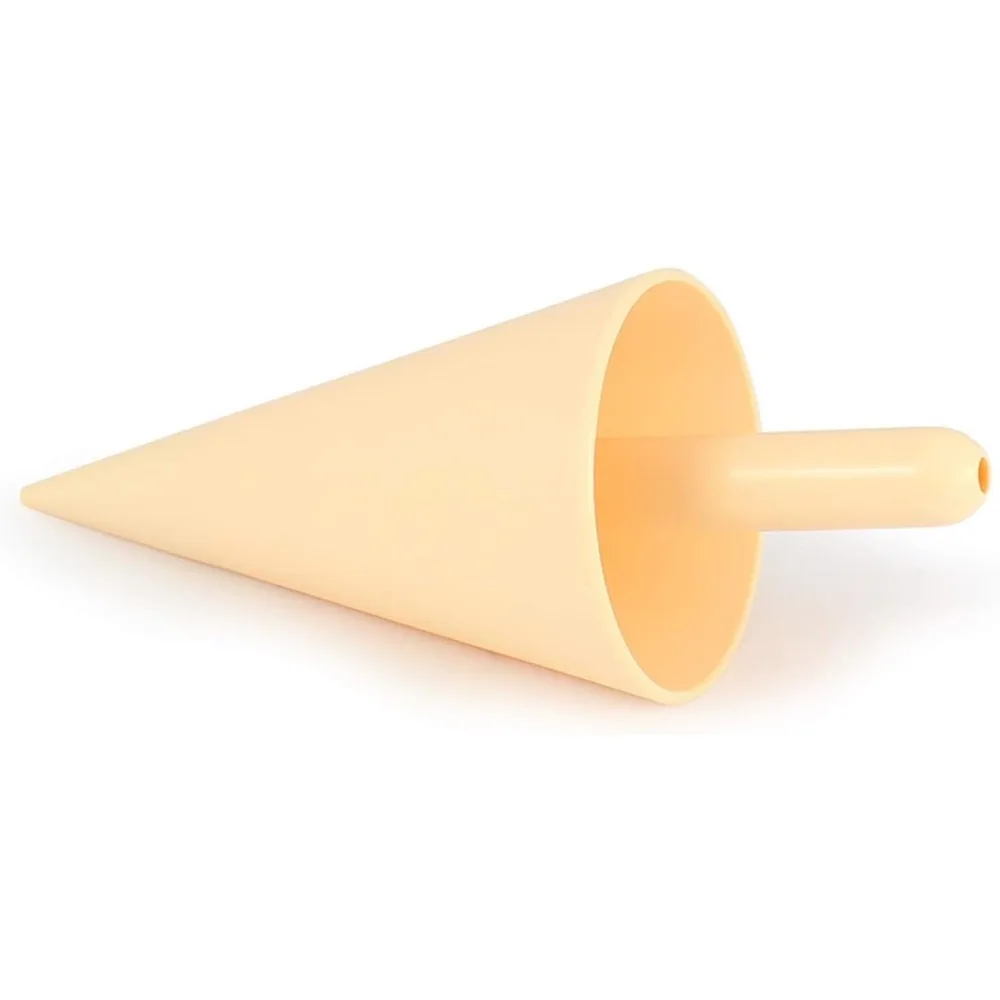 붙지 않는 가열판이 있는 아이스크림 콘 제조기 즉시 열 회수가 가능하여 청소가 용이함, 1050와트, 실버