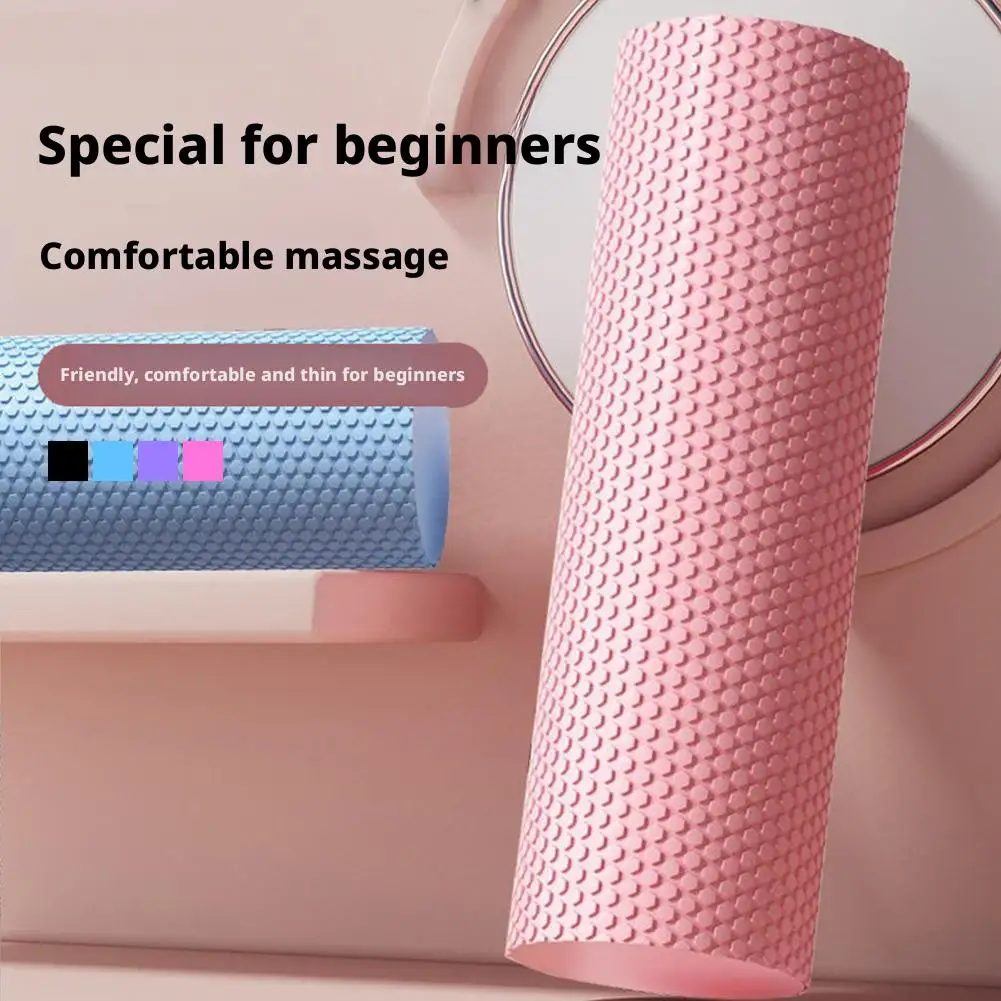 

Yoga Roller Round EVA Foam Cylinder Hexagonal Roller For Pilates Exercise Enhanced Home Workouts Diameter 9.5cm Yoga Column