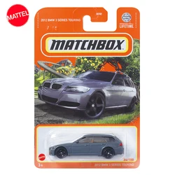 Mattel-Voiture Matchbox en métal moulé sous pression pour garçons, BMW Série 3, Touring Vehicles, Collection de jouets modèles, Cadeau d'anniversaire, Original, 1/64, 2012