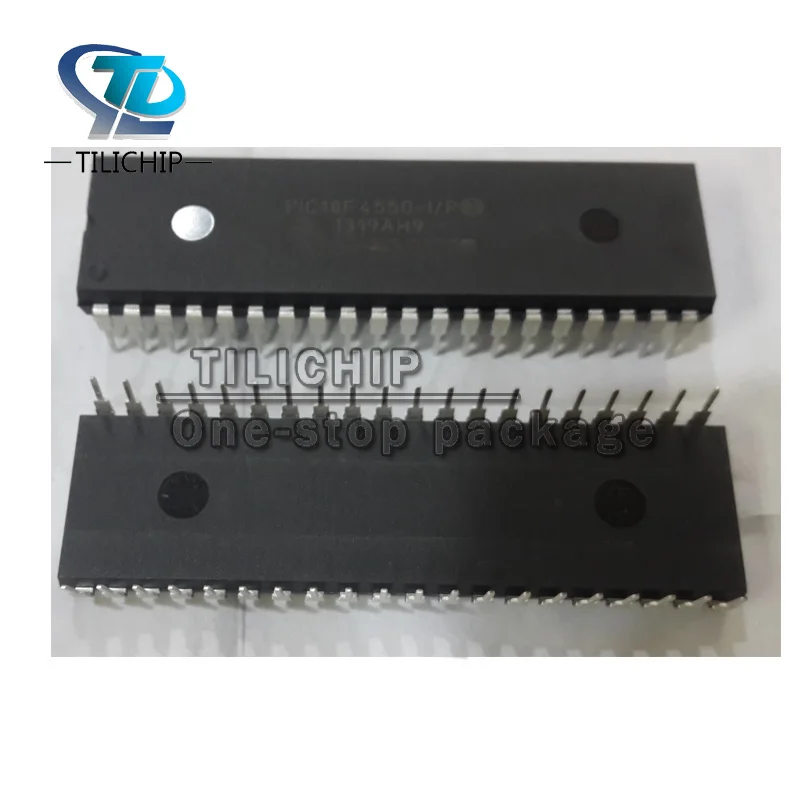 PIC18F4550-I/P PIC18F4550-I DIP-40 MCU microcontroller chip brand new original