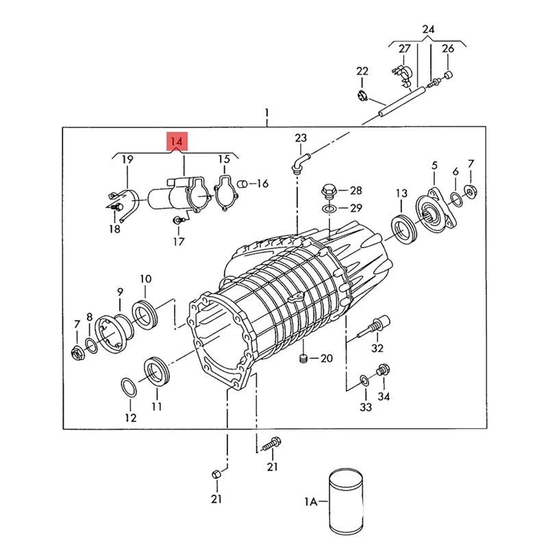 

Transmission Servomotor 95562460100 For VW Touareg Porsche Cayenne 2002-2010 Transfer Case Motor 600-970 95562460101