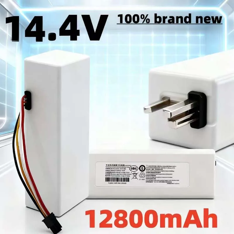 

14.4V 12800mAh P1904-4S1P-MM Battery for Xiaomi Mijia 1C STYTJ01ZHM Robot Vacuum Cleaner (Original Accessory)
