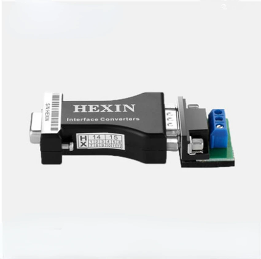 HEXIN RS232 To RS485 Serial Port Data Interface Adapter Converter 1.2KM 3 Bit Wholesale