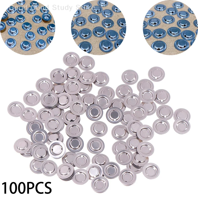 100 Teile/los 18650 Spitze Kappe, Batterie Flachkopf Zu Ändern Die Spitze Kappe, Lithium-Batterie Positive Punkt Schweißen Spitze Kappe