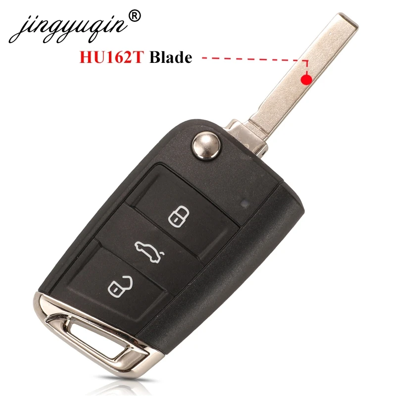 Kluczyk zdalnego sterowania 434MHz Megamos AES MQB do VW Seat Leon Ateca Golf7 MK7 Touran Polo Tiguan Skoda Octavia 5G 6959752 AB BB 6V 0959752 — zdjęcie 4