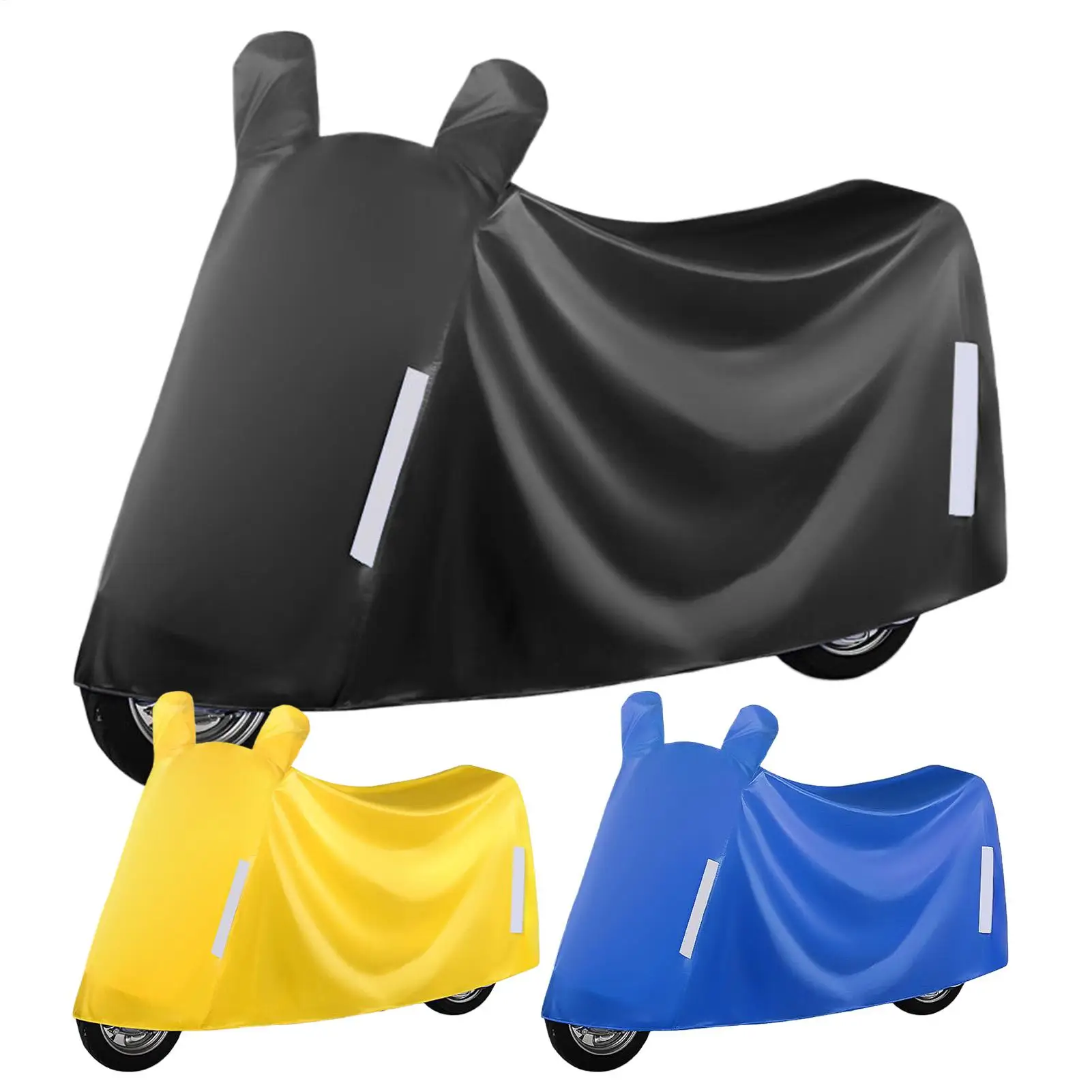 Motorcycle Cover Dustproof UV Protection Waterproof All-Weather Dirt Bike Cover Protector For Scooter Electric Bike Winter 2