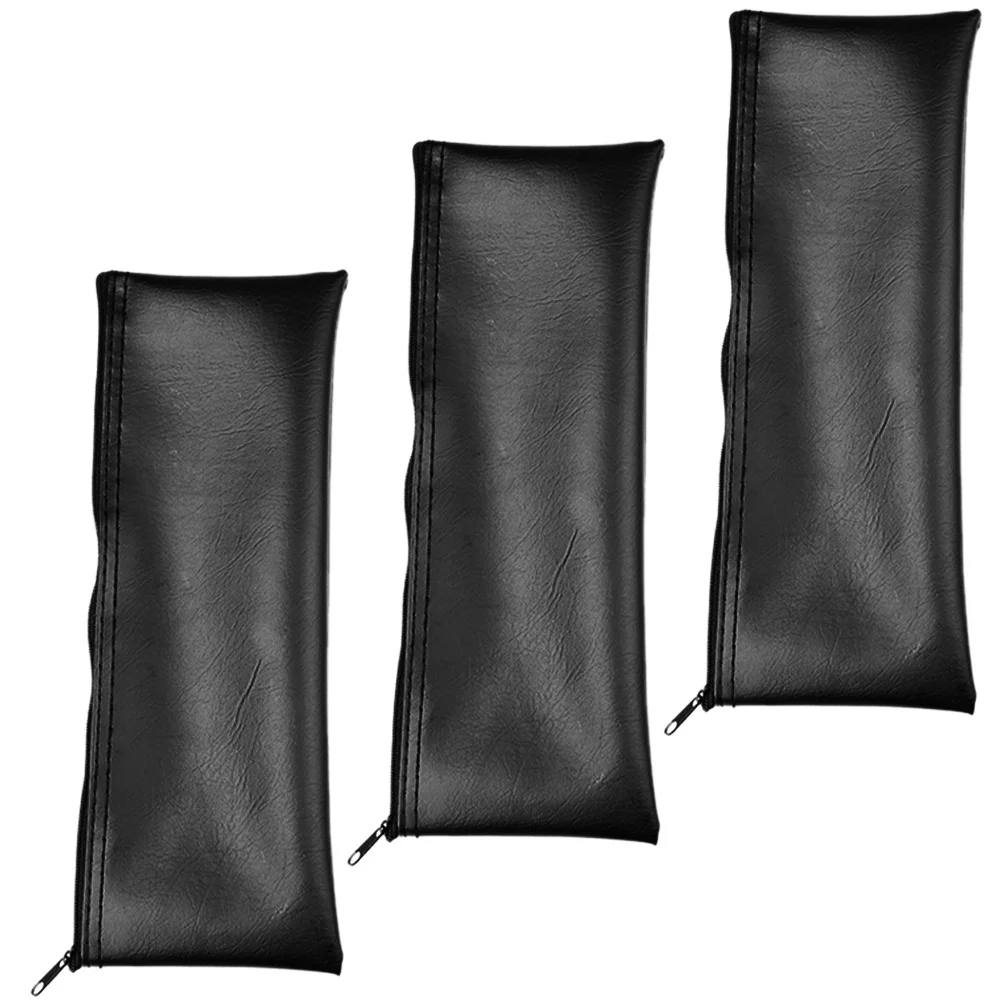 3 قطع من حقائب حمل الميكروفون بسحاب منظم تخزين الميكروفون المحمول حافظة واقية للاستخدام في الهواء الطلق وحقائب الميكروفون #5