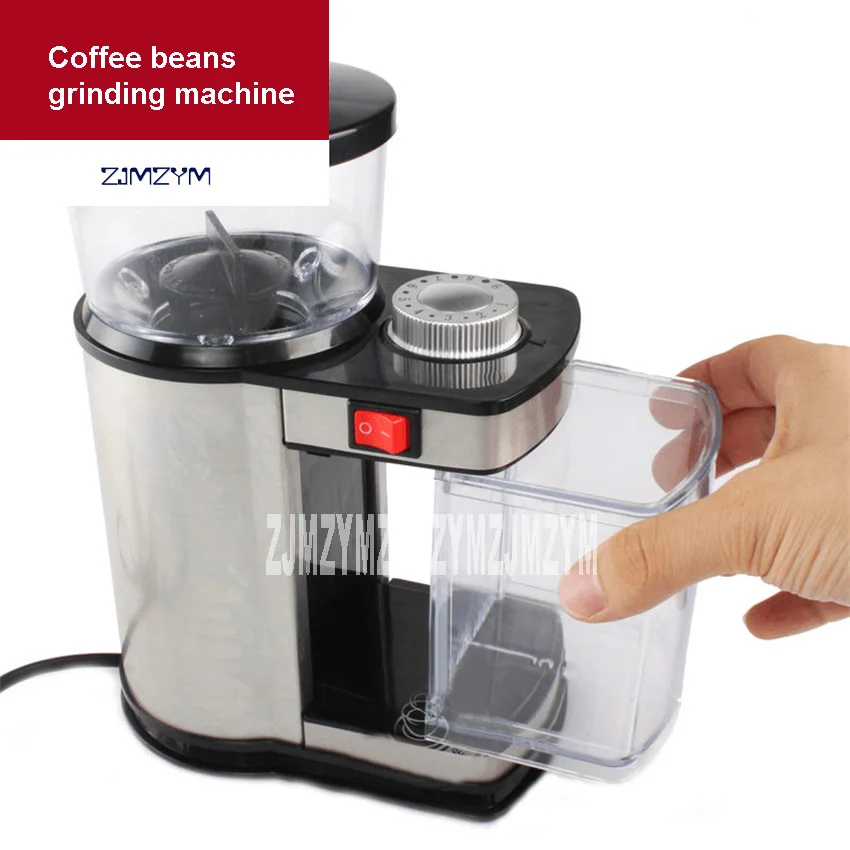 

High Quality Coffee Bean Coffee machine Electric grinder 9 level Adjustable coffee beans research machine 220V-240V 75W 100G Hot