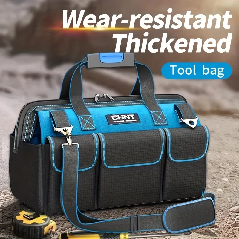 Electrician Multi Bag Storage Tool Kit - Thickened Large Capacity Waterproof And Wear-Resistant Multifunctional Organizer
