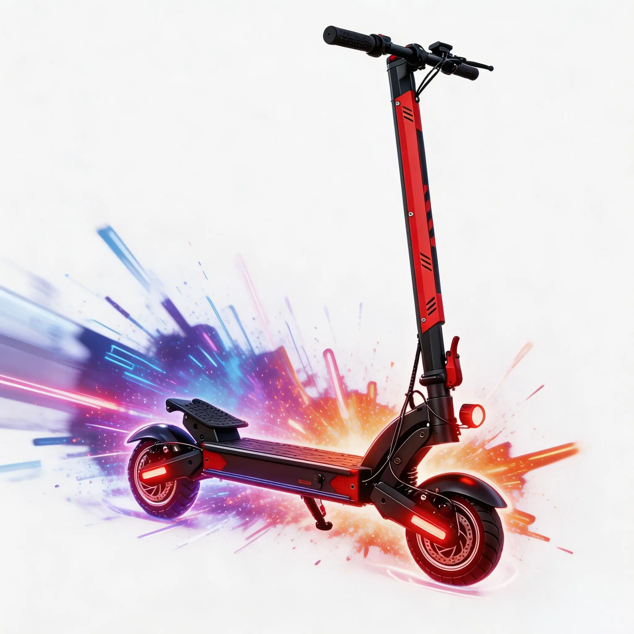

X100 Adult Electric Scooter, 5600W Dual Motor, 10 Inch Tires, 45 MPH Max Speed, 50 Miles Range, Folding E Scooter for Commuter