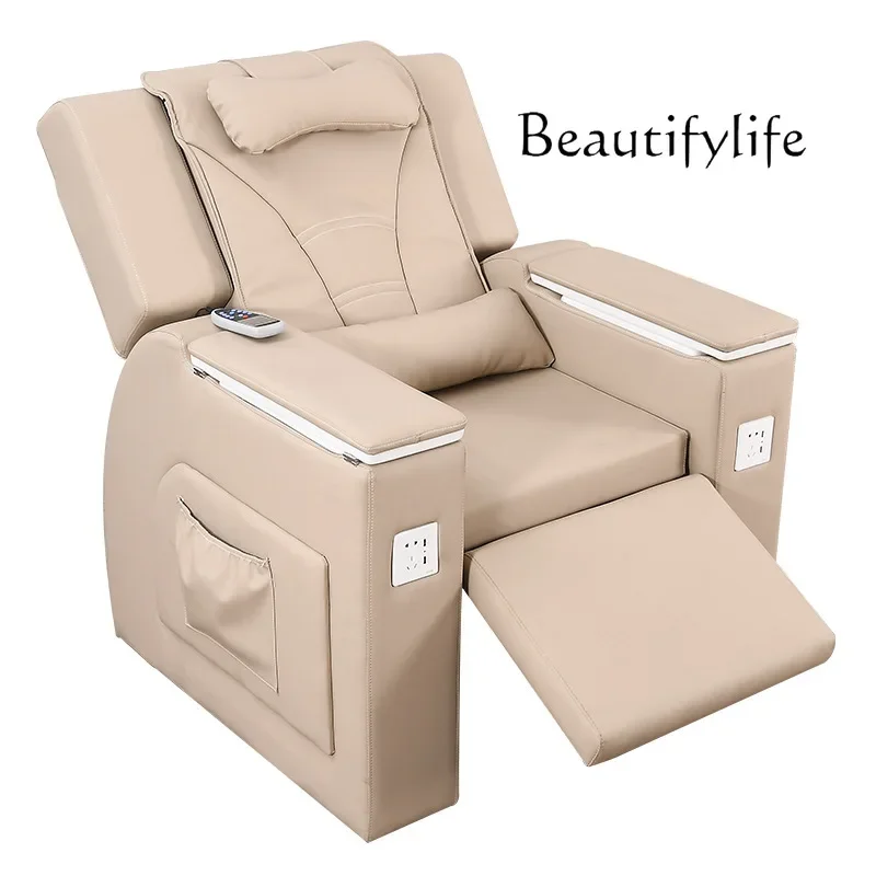 

Nail Art Sofa Foot Massage Chair Eyebrow Eyelash Foot Therapy Sofa Beauty Salon Electric Massage Reclining Chair