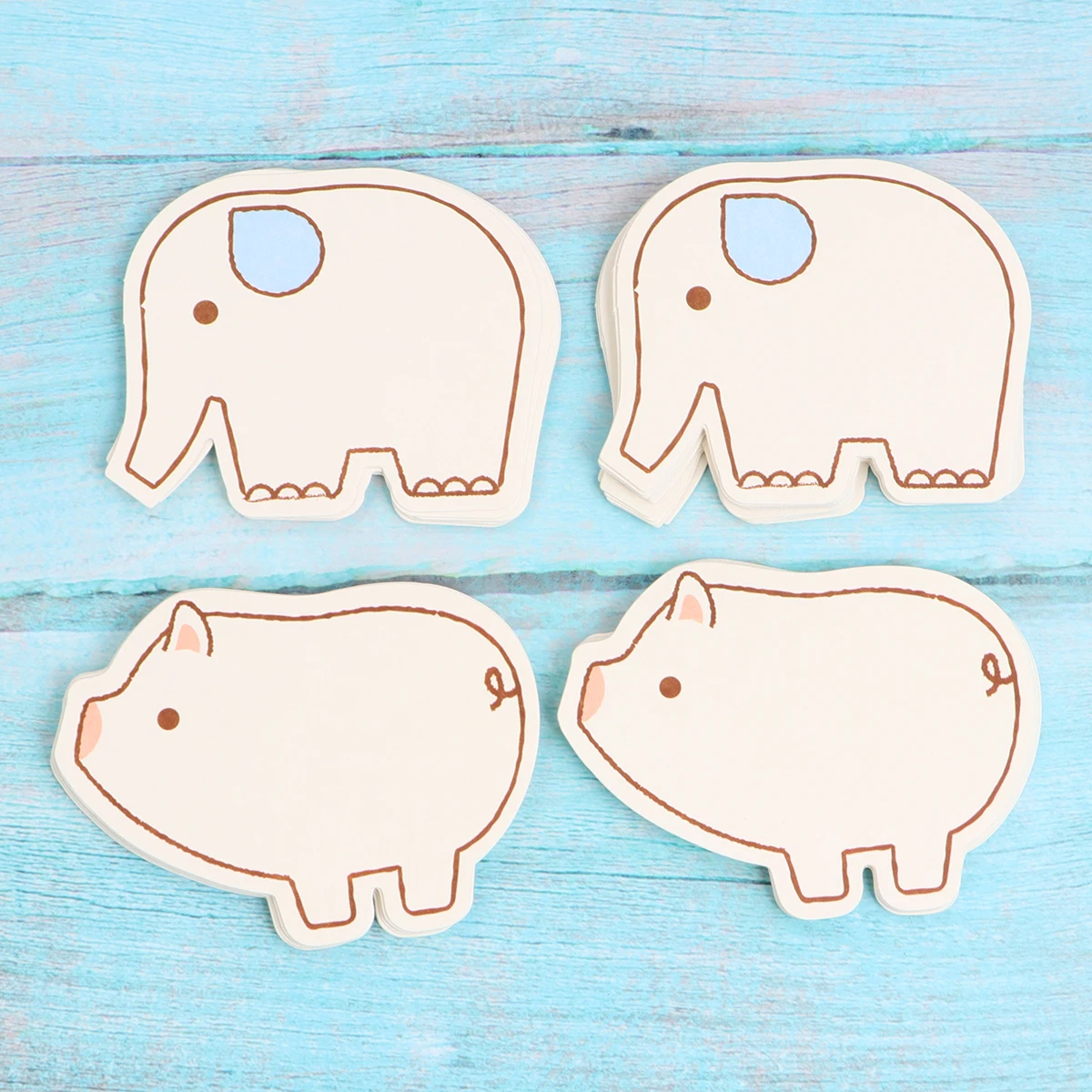 

Cartoon Paper Notepad Reminder Sheets Office School Stationery Memo List Index Cards For Teachers Students