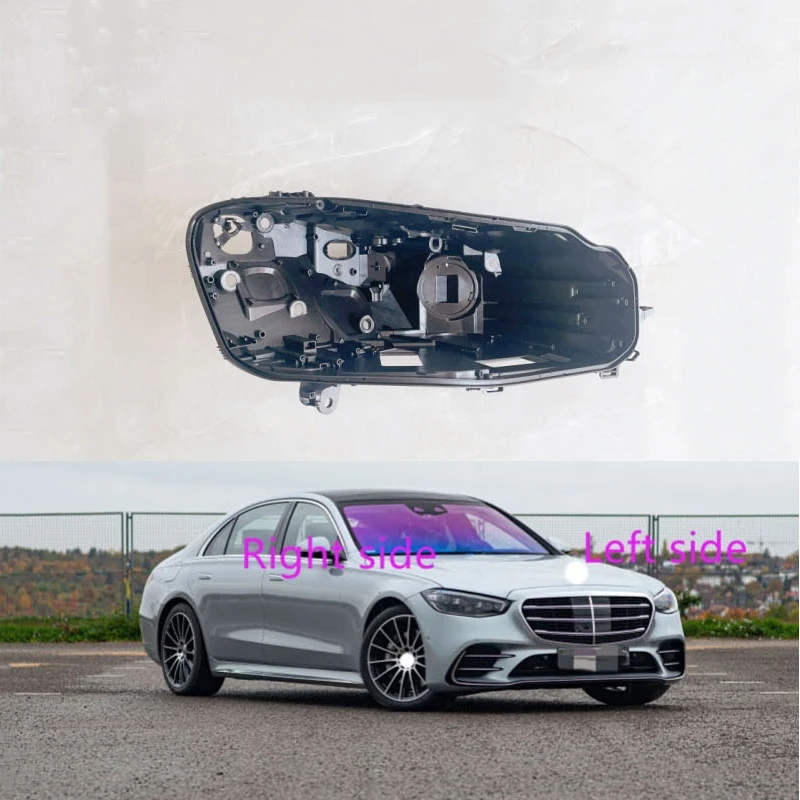 

For Mercedes-Benz S CLASS W223 2021 2022 Headlight Base Headlamp House Car Rear Base Auto Headlight Back House