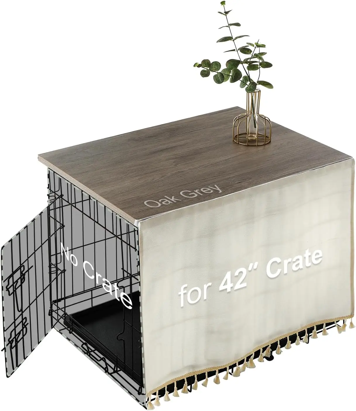 Wooden Dog Crate To… - image
