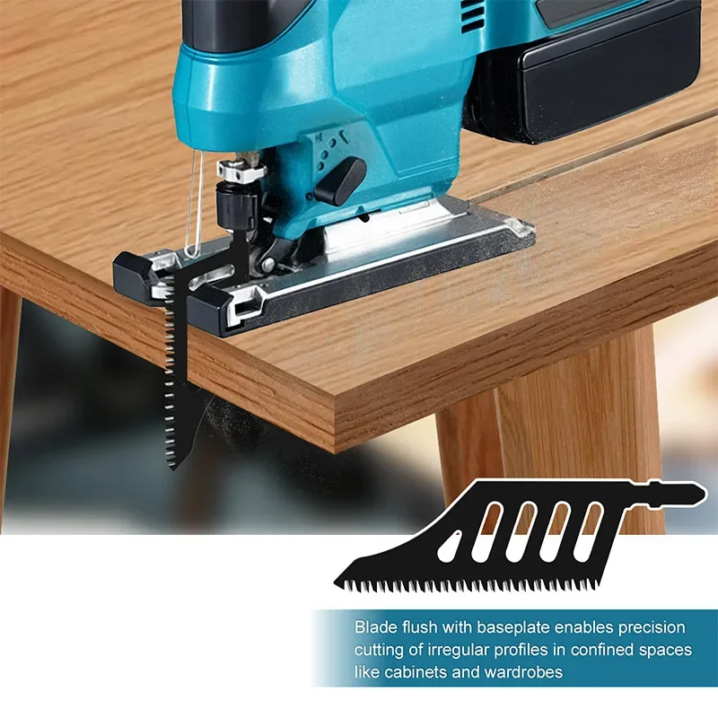 Irregular Curve Saw Blade Grinding Disc Precision Cutting Electric Tool Accessory Fixture Ultra Long Heavy-duty Spiral Saw Blade