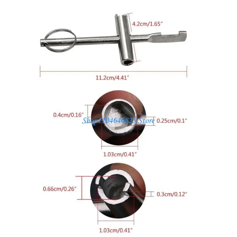 Triangle Wrench Single Inner Triangular Elevator Water Meter Valves