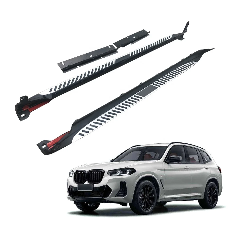 Direct sale off road 4x4 4wd vehicle body parts accessories car foot step side pedal nerf bar For 2018+ BMW IX3 running board