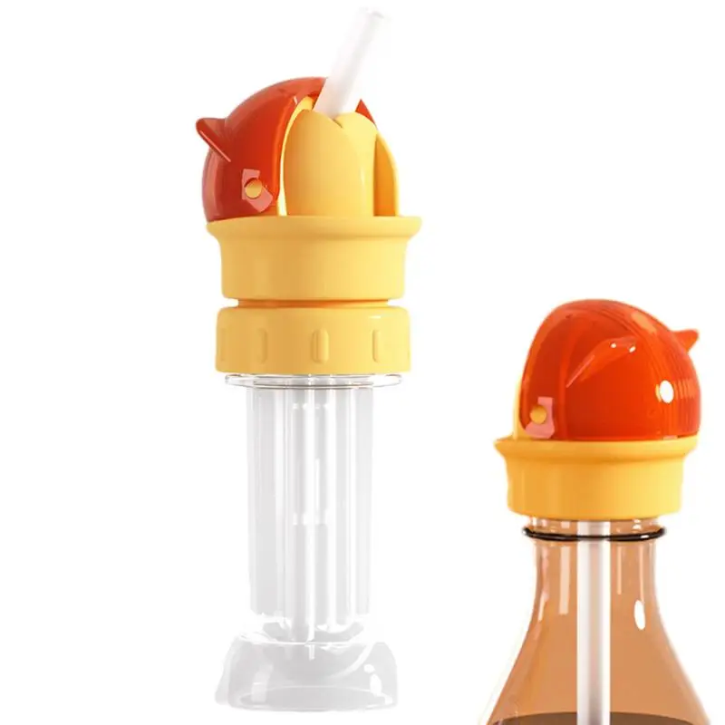 Silicone Bottle Top Spout Replacement Bottle Top Adapter for Drinking Water Bottle Tops for Most Standard Bottles Bottle Toppers