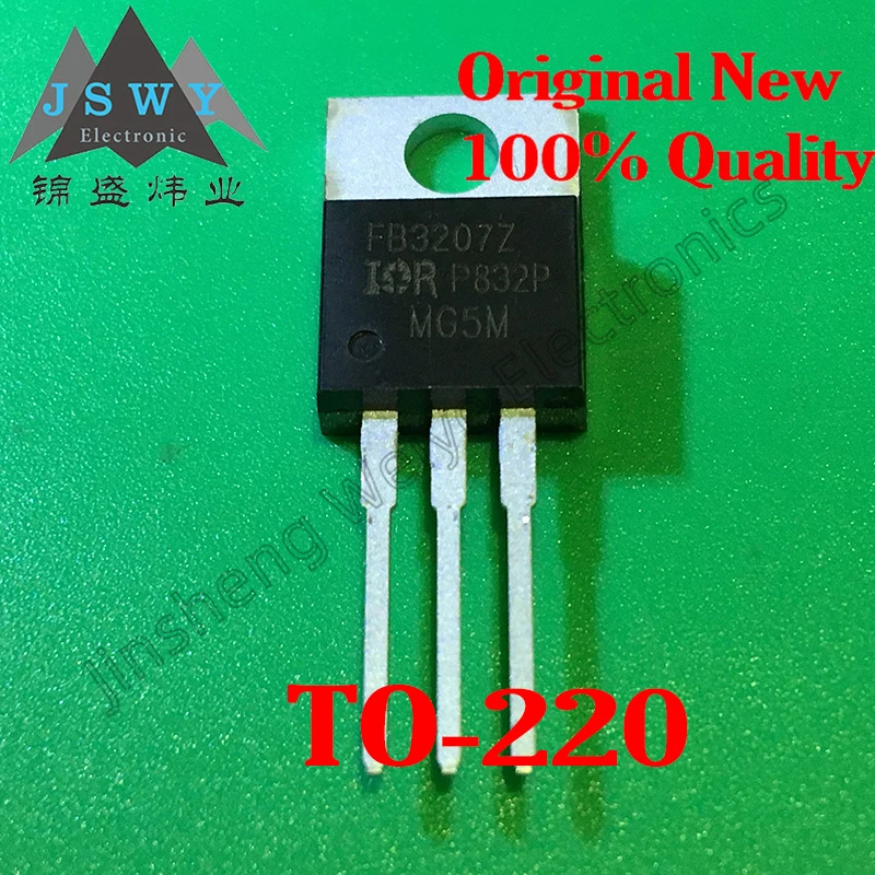 

(1-20PCS) IRFB3207 IRFB3207Z TO-220 180A 75V Brand New In Stock High Current Controller MOS Tube Fast Shipments