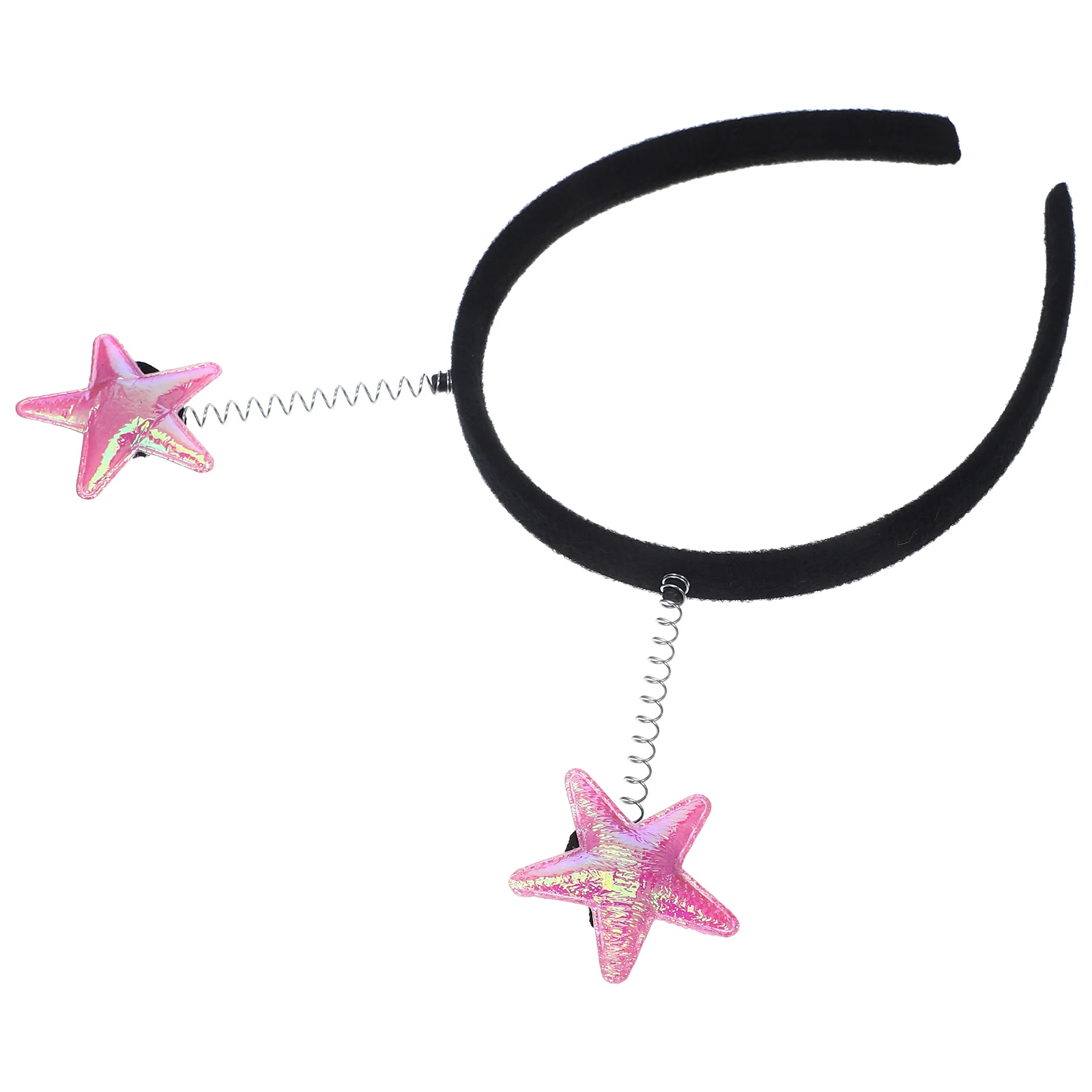 

Shiny Star Silver Plastic Headband Women Girl Hair Accessories Party Festival Birthday Wedding Gift