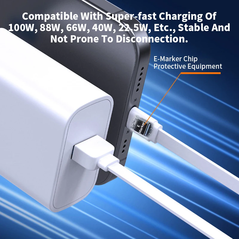 Anti-freeze Type C Data Cord for Xiaomi 13/14 6A Fast Charging Cable 120W/100W/88W/66W Type-c to USB Mobile Phone Charging Line