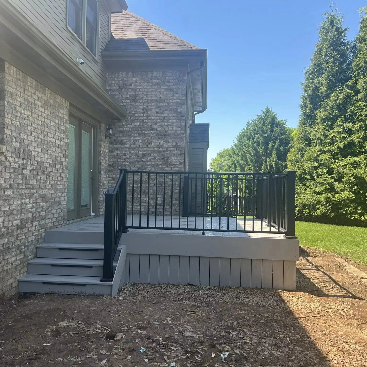 Maatwerk Goedkope prijs Aluminium balustrade Leuning Reling Balkon Trap Aluminium Piketrailing