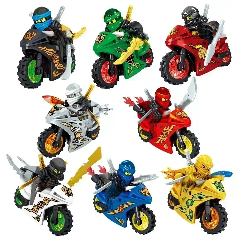 Hot Toys Anime Figuren 24 Stuks Ninjago Mini Figuurtjes Bouwblokken Speelgoed Mini Poppen Poppenfiguurtjes Blokken Kinderspeelgoed Verjaardagscadeau