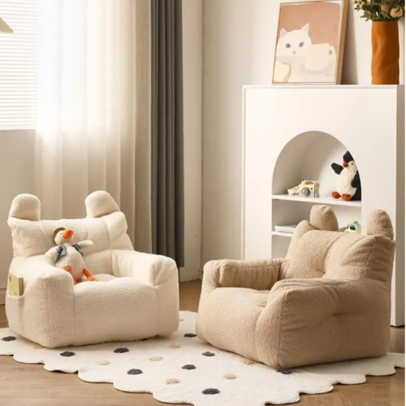 Mini Cute Design With A Lazy And Casual Style That Can Be Used For Reading Corners Lazy Sofa Chairs Single Bedroom Sofa Beds New