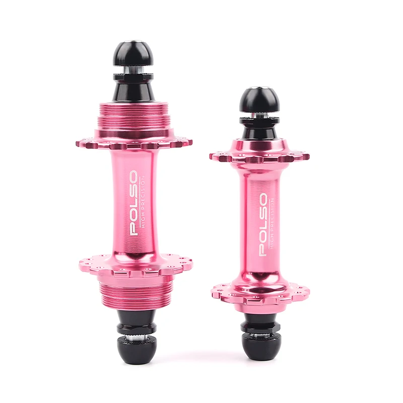 POLSO 20 24 Holes Fixed Gear Bike Hub Aluminum Alloy Fixie Single Speed Track Cycling Bicycle Parts