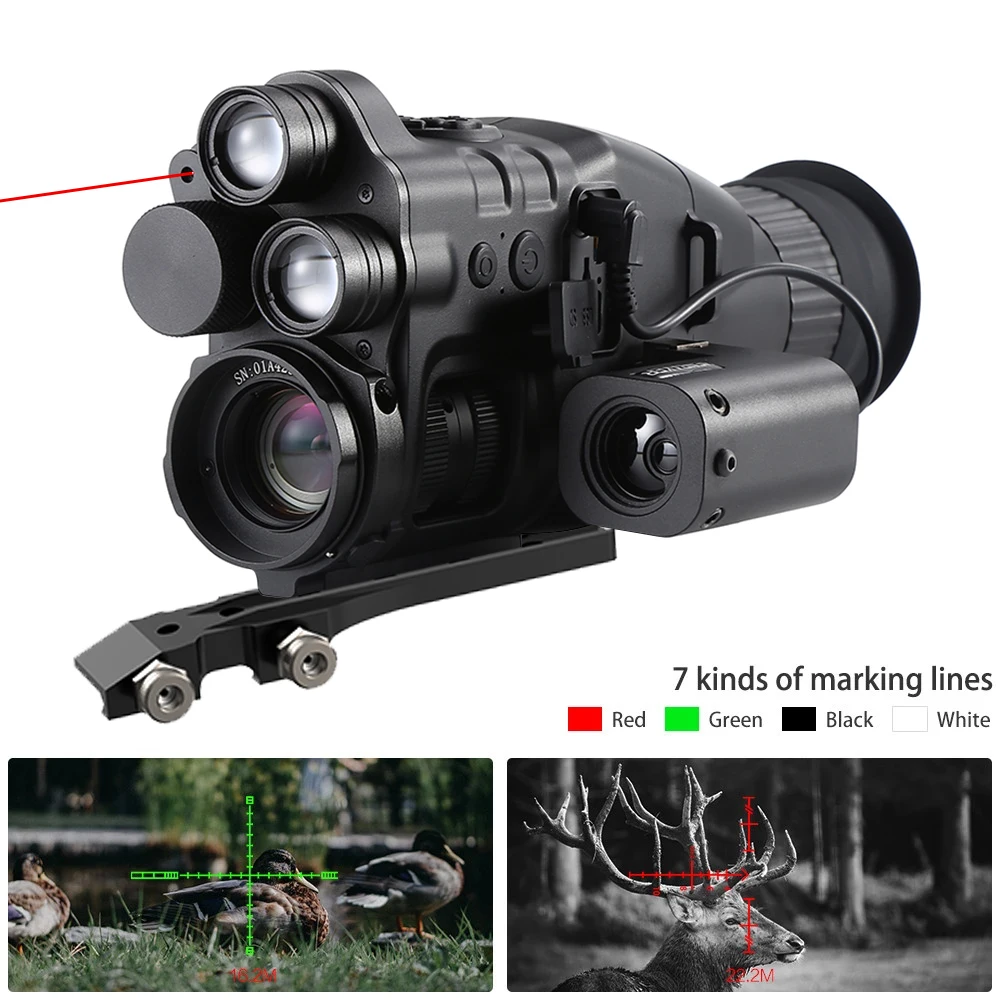 

Henbaker CY789 Night Vision Sight Hunting Camera Telescop Wifi APP 200M NV Scope 850 940nm IR Night Vision Riflescope Monocular