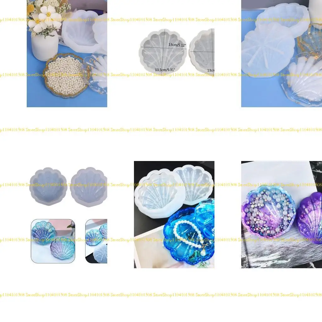 

15YC Resin Box Mold,Jewelry Box Molds for Resin,Storage Box Silicone Resin Mold for DIY Jewelry Rings Container Resin Decor