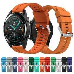 20mm 22mm band for Samsung Galaxy Watch 6 4 5 pro/classic/Active 2 46/42/44 mm Silicone strap huawei watch gt 2-2e-pro bracelet