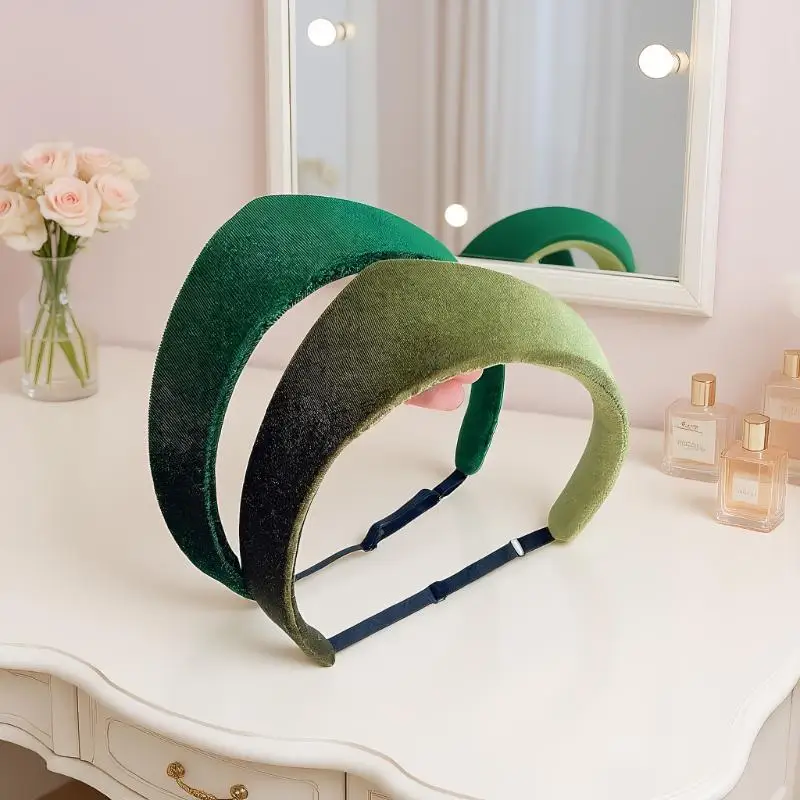 1 قطعة عقال التاج المخملية للنساء الأوروبية والأمريكية البريطانية الرجعية دبوس الشعر عقال للفتيات المنزل الترفيه أغطية الرأس هدية #5