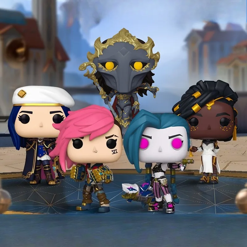 

FUNKO POP《League of Legends: Arcane Vi, Jinx, Viktor, Caitlyn, Mel》Anime Action Decoration Ornament Model Toys Collectible Model