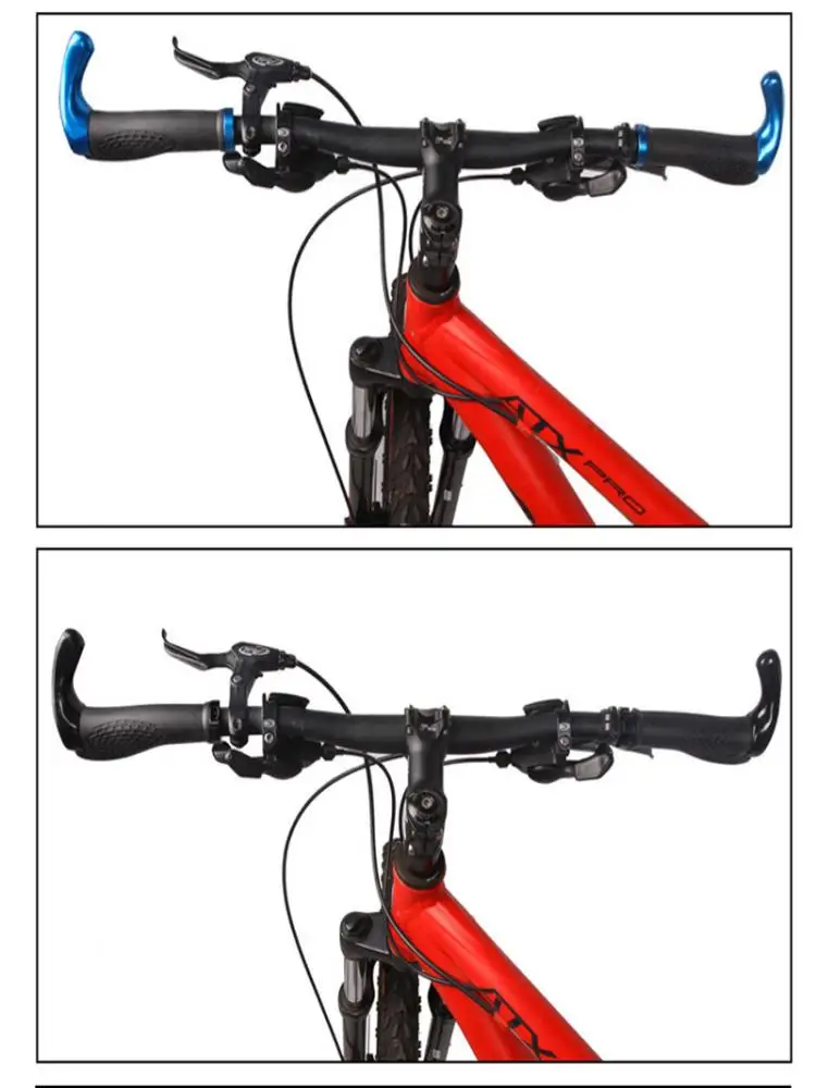 AliExpress DOMEN Bicycle Handlebar Grip Skid-Proof Waterproof Lock on Handle Cover Aluminum Alloy Rubber Grips MTB Bike Accessories