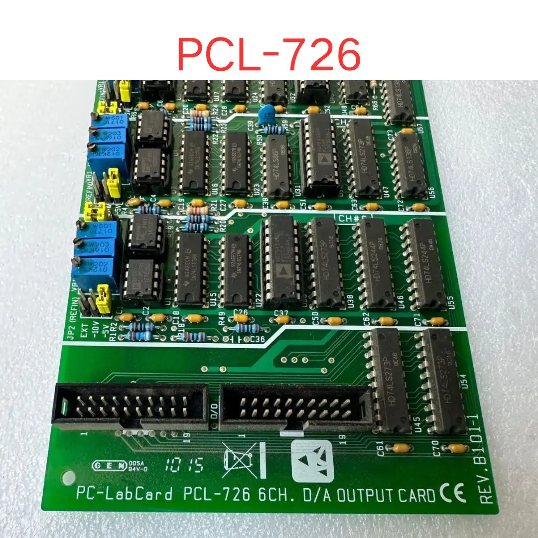 

Использованная коммуникационная плата PCL-726, тестирование пройдено, быстрая доставка.