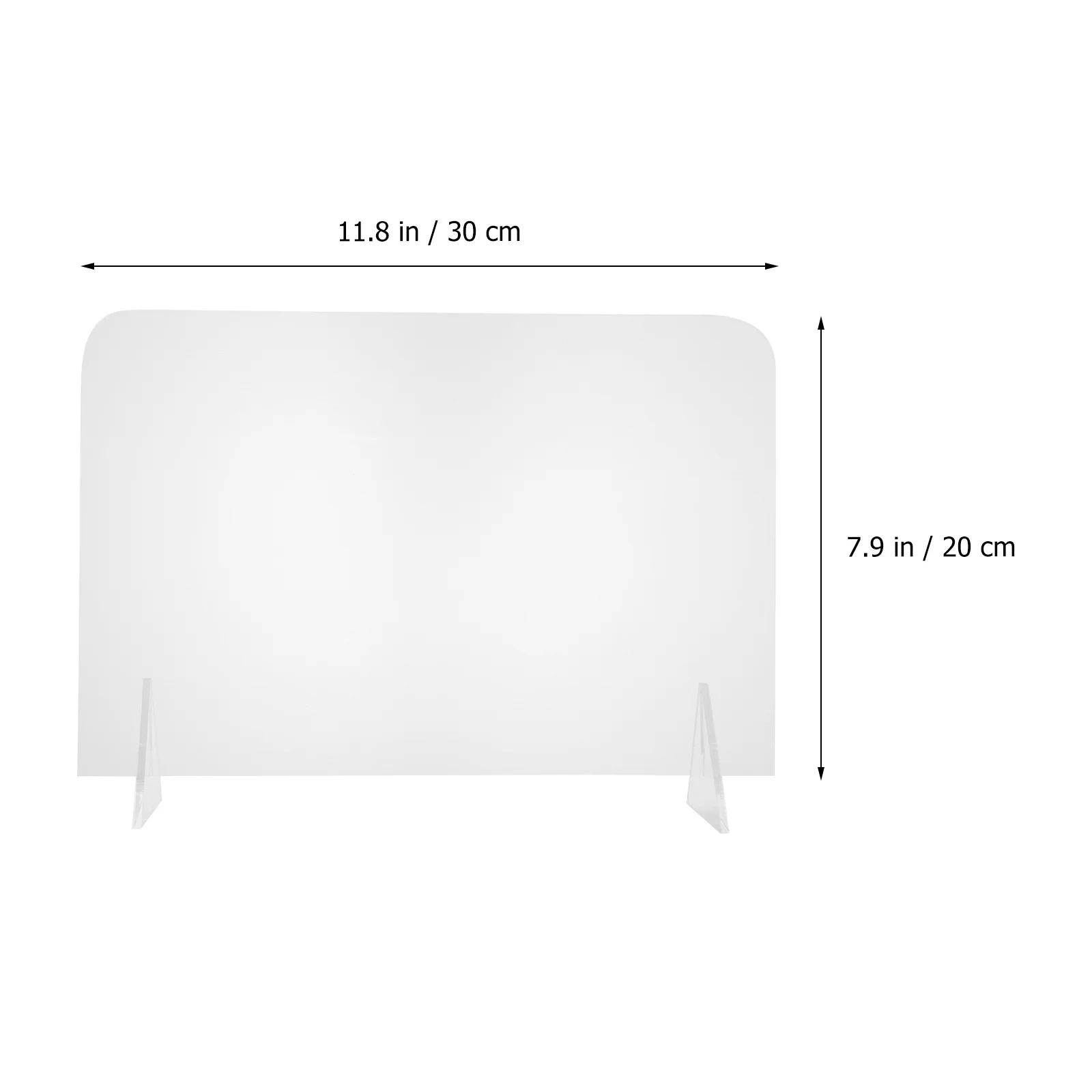 5pcs Acrylic Writing Boards Transparent Desktop Whiteboard For Office Home Hotel Use Memo Message Board Display Sign Tool