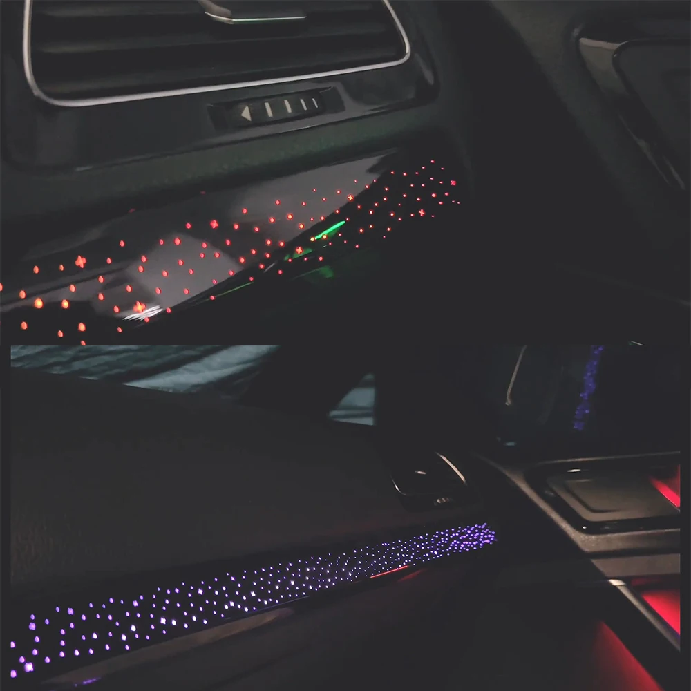For Volkswagen Golf 7 Atmosphere Light Volkswagen Golf 7.5 Starry Sky Decorative Panel  RGB  cars accessories Volkswagen