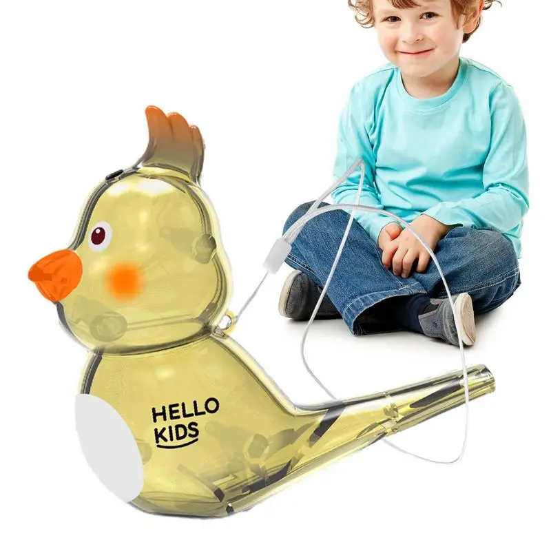 Water Bird Whistle Water Bird Shaped Mini Toy With Lanyard Portable Bird Shaped Water Whistles Party Favors Kids Early