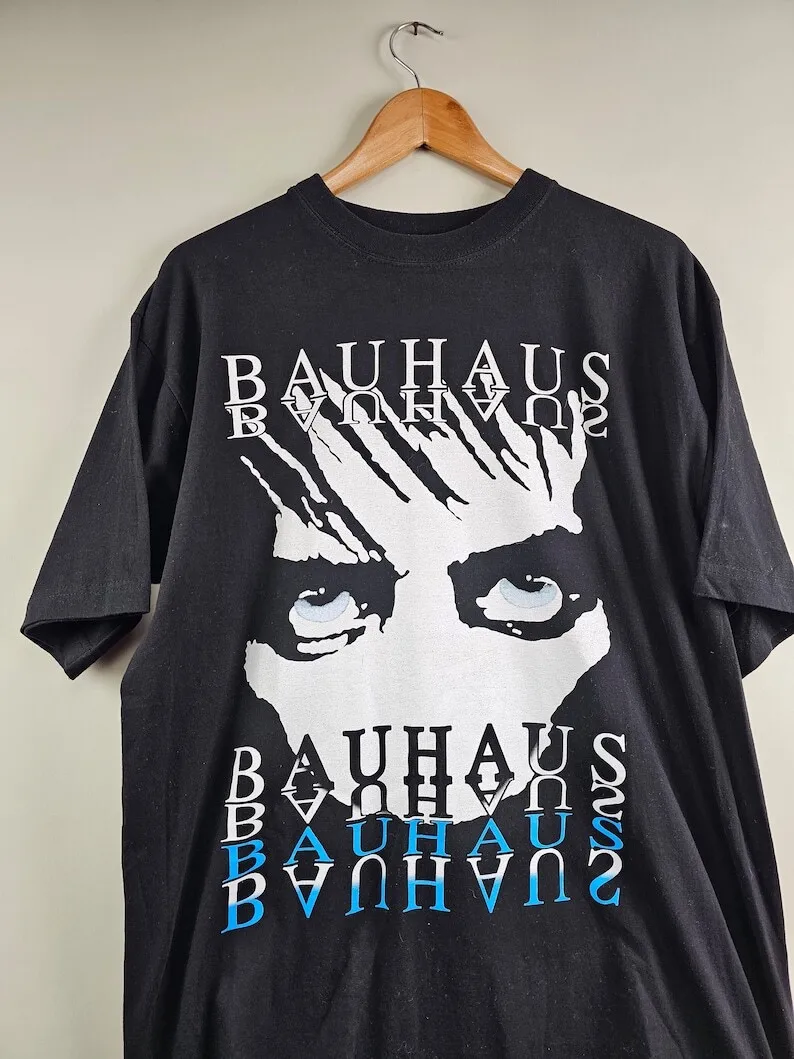 

90s Bauhaus Eyes Vintage 90's Short Sleeve Unisex T shirt Reprint S-5XL KH3240