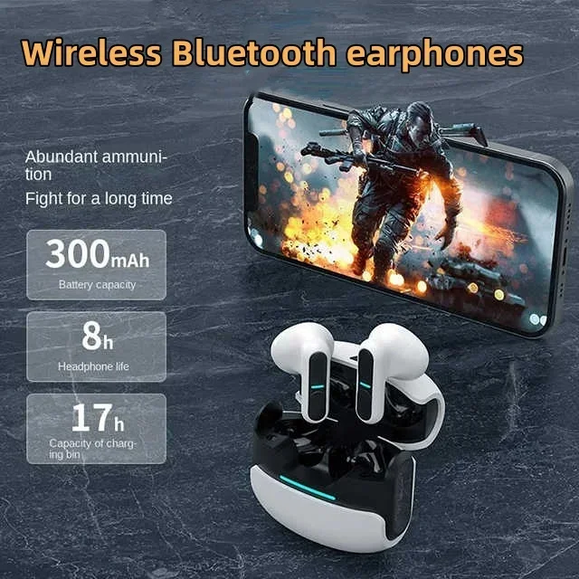 Langsdom TG11 Bluetooth Earphone Noise Reduction Bluetooth 5.3 Hi Res Stereo Surround Wireless Earbuds FPS Gamer Accessory Gift