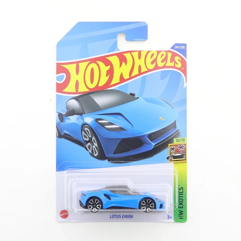 2023-121 Original Hot Wheels LOTUS EMIRA Mini Alloy Coupe 1/64 Metal Diecast Model Car Kids Toys Gift