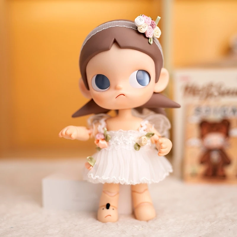 로즈 나비 날개 웨딩 드레스 20cm Zsiga BJD 인형 의류 액세서리 드레스 업 변경 의류 선물