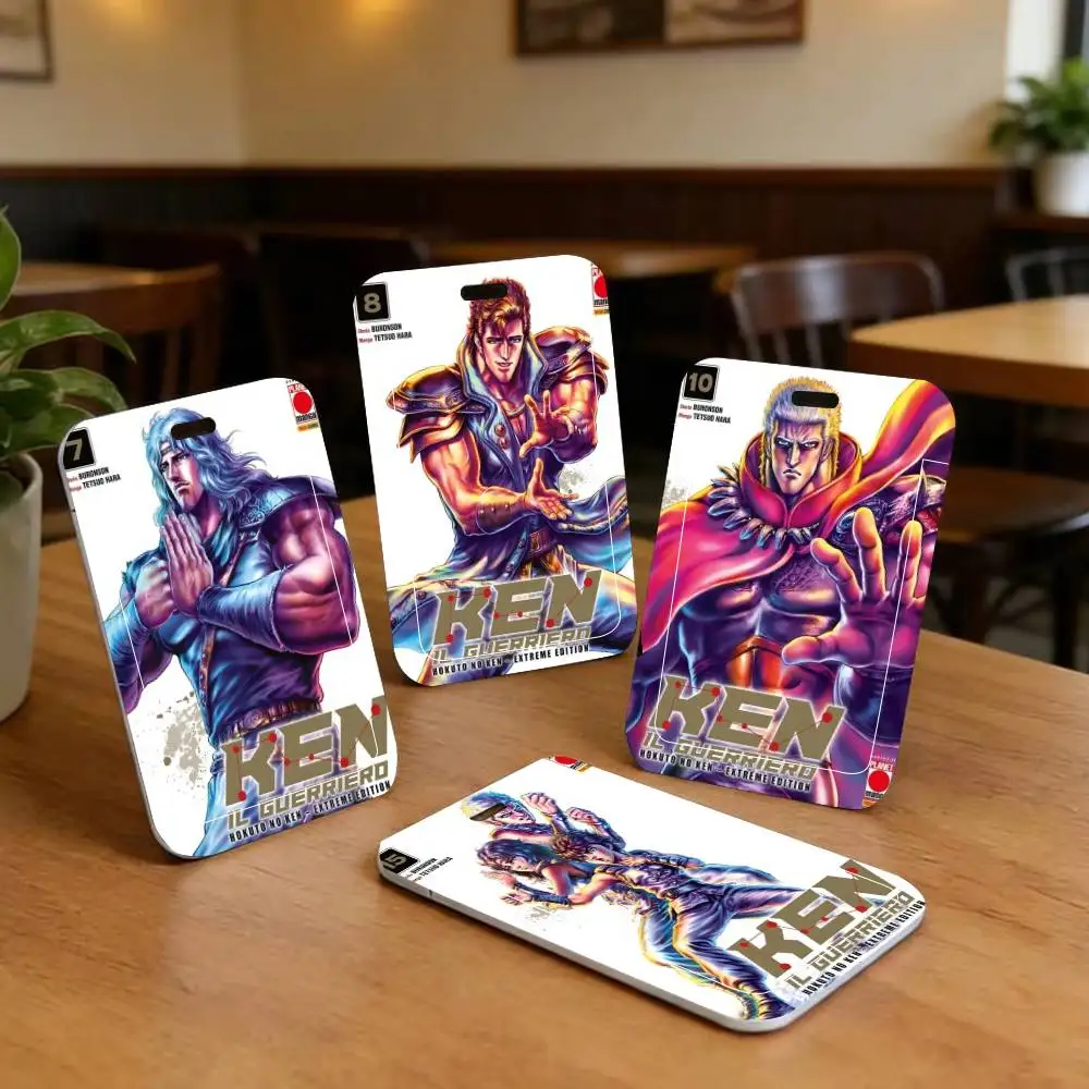 

Anime K-Kenshiro ID Card Holder Neck Strap Pendant Door Badge Holder Lanyards Keychain Work Credential Case Gift