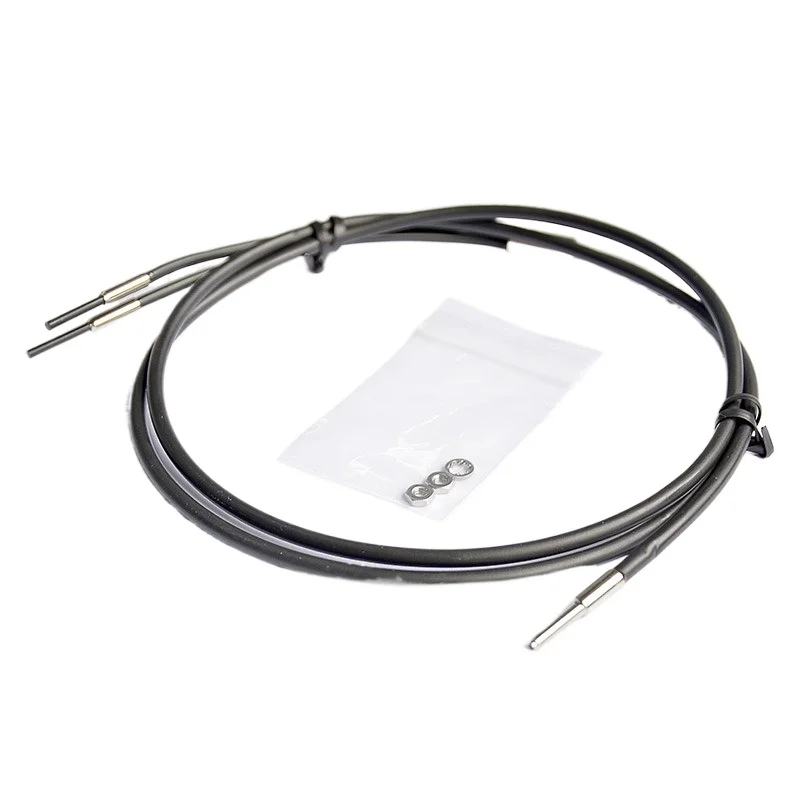 

High temperature resistant fiber optic sensor amplifier probe M3M4M6 reflection right angle universal type