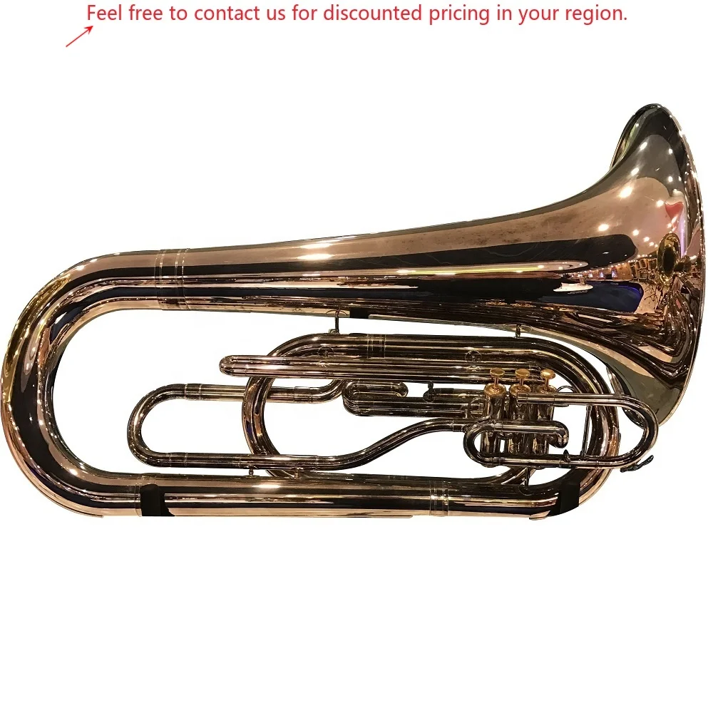 Bb Key 5/4 Marching Tuba Accept Customized Logo